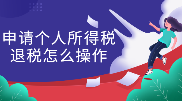 申请个人所得税退税怎么申请(怎么申报个人所得税退税流程)