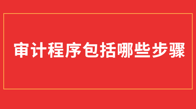 审计过程包括哪些步骤(审计程序的种类包括哪些)